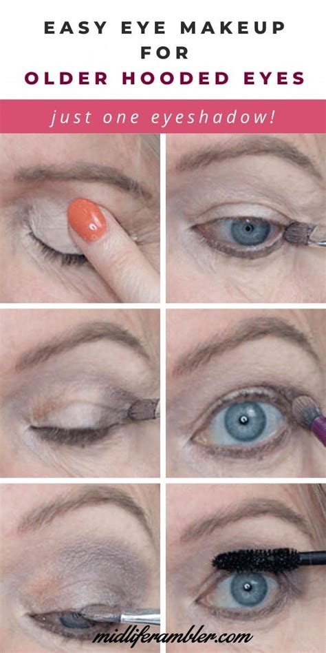 best eyeshadow for mature hooded eyes|good eyeshadow for older women.